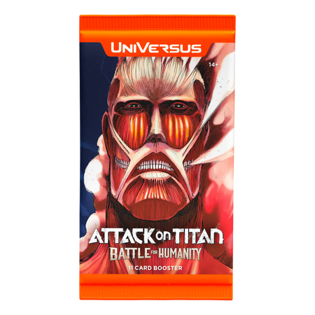 Attack on Titan CCG Battle for Humanity Booster (2 options) Trading Card Games Asmodee AOT BH Booster Pack  