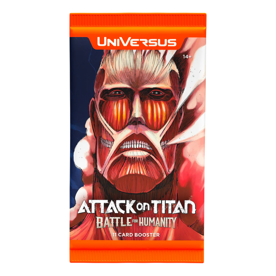 Attack on Titan CCG Battle for Humanity Booster (2 options) Trading Card Games Asmodee AOT BH Booster Pack  