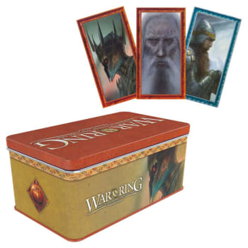 war of the ring card game sleeves War of the Ring: Card Box and Sleeves (Witch-king Edition)