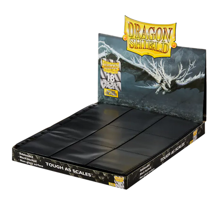 Dragon Shield 50ct Box of 18-Pocket Nonglare Card Pages (10311) Supplies Arcane Tinmen   