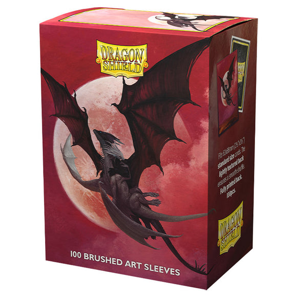 Dragon Shield 100 Brushed Art Sleeves Valentine's 2024 Supplies Arcane Tinmen   