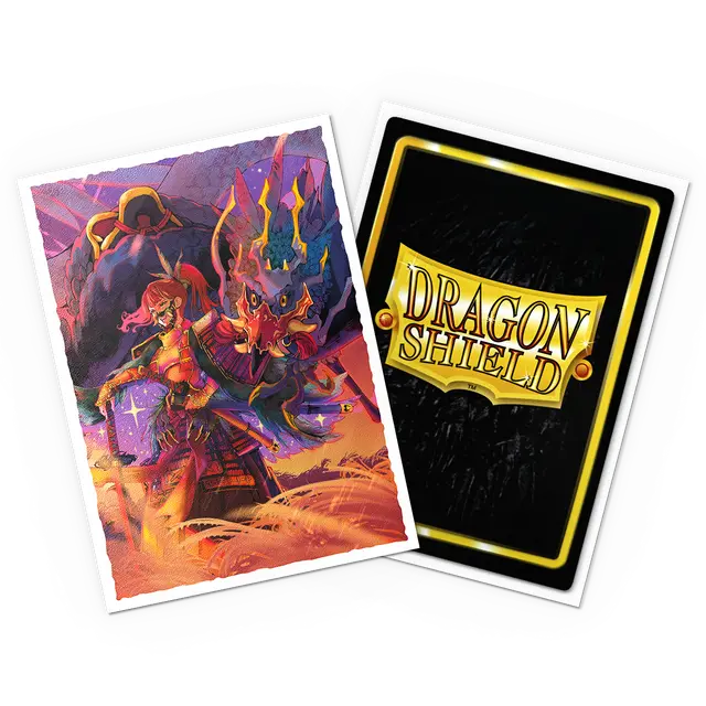 Dragon Shield 100ct Matte Art Sleeves: Japanese Artist Series 2 - The Fallen Supplies Arcane Tinmen