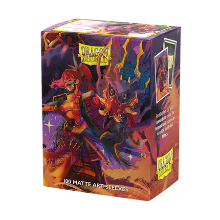 Dragon Shield 100ct Matte Art Sleeves: Japanese Artist Series 2 - The Fallen Supplies Arcane Tinmen