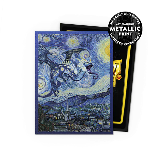 Dragon Shield 100ct Matte Dual Art Sleeves: Starry Night Supplies Arcane Tinmen   