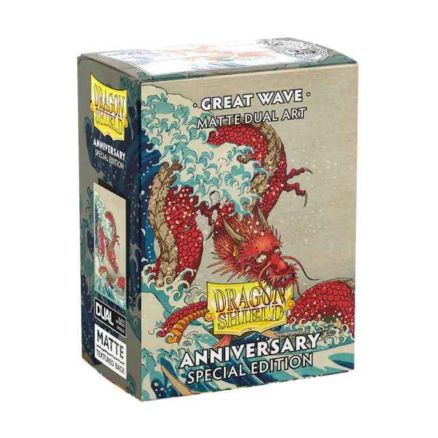 Dragon Shield 100ct Matte Dual Art Sleeves: Great Wave Supplies Arcane Tinmen   