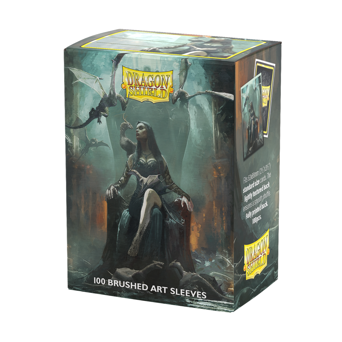 Dragon Shield 100ct Brushed Art Sleeves: Halloween 2024 Supplies Arcane Tinmen   