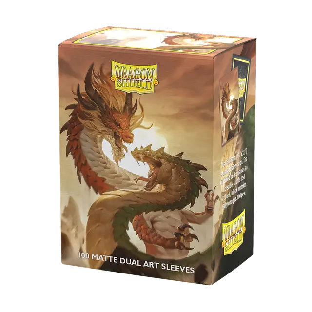 Dragon Shield Matte Dual Art Sleeves: Chinese New Year 2025 Wood Snake Supplies Arcane Tinmen