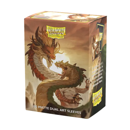 Dragon Shield Matte Dual Art Sleeves: Chinese New Year 2025 Wood Snake Supplies Arcane Tinmen