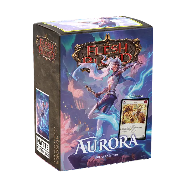 Dragon Shield 100 Matte Art Sleeves Flesh and Blood: Aurora Supplies Arcane Tinmen
