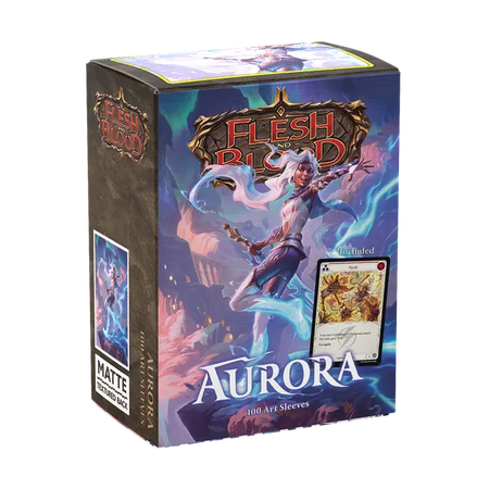 Dragon Shield 100 Matte Art Sleeves Flesh and Blood: Aurora Supplies Arcane Tinmen