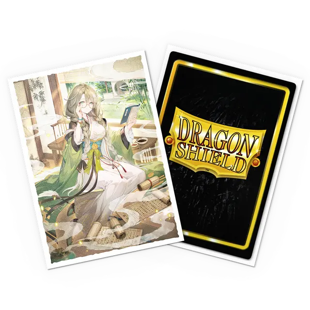 Dragon Shield 100ct Matte Art Sleeves: Grand Archive - Kongming, Wayward Maven Supplies Arcane Tinmen   