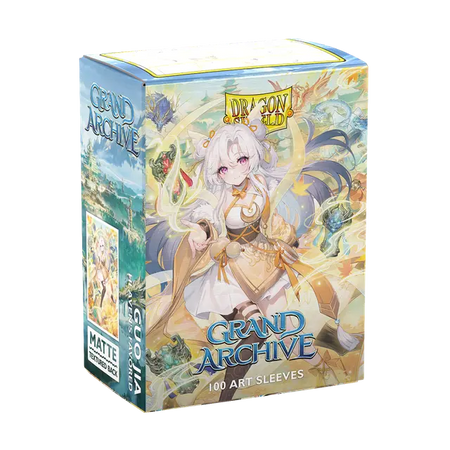 Dragon Shield 100ct Matte Art Sleeves: Grand Archive - Guo Jia, Heaven's Favored Supplies Arcane Tinmen