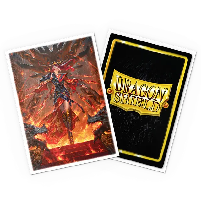 Dragon Shield 100ct Matte Art Sleeves Flesh and Blood: Cindra Supplies Arcane Tinmen