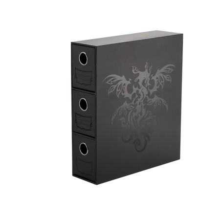 Dragon Shield Fortress Card Drawers (2 options) Supplies Arcane Tinmen DSH Fortress Black  