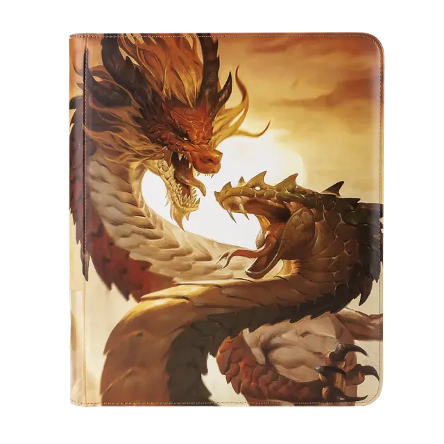 Dragon Shield Zipster Binder Chinese New Year 2025 Wood Snake Supplies Arcane Tinmen