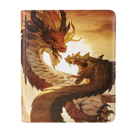 Dragon Shield Zipster Binder Chinese New Year 2025 Wood Snake Supplies Arcane Tinmen