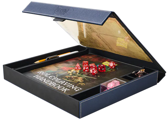 Dragon Shield Player Companion - Midnight Blue Supplies Arcane Tinmen   