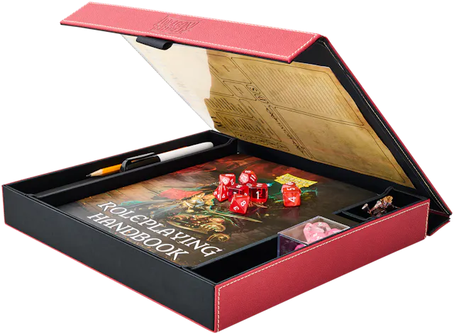 Dragon Shield Player Companion - Red Supplies Arcane Tinmen   