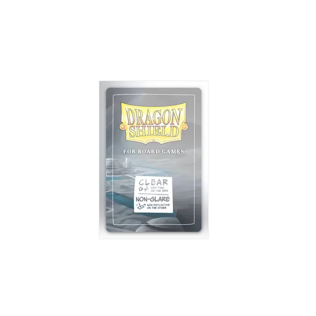 Dragon Shield Clear Nonglare European Mini Board Game Sleeves Supplies Arcane Tinmen