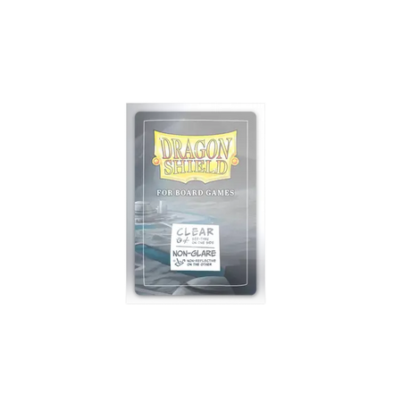 Dragon Shield Clear Nonglare European Mini Board Game Sleeves Supplies Arcane Tinmen