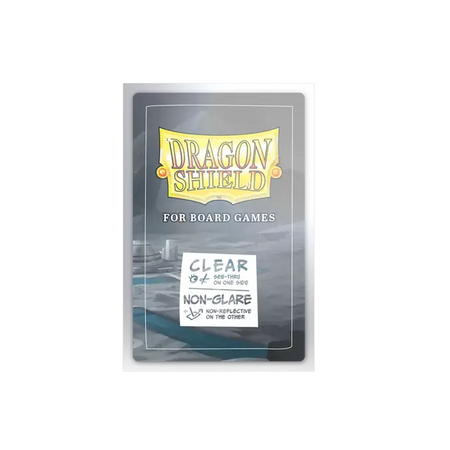 Dragon Shield Clear Nonglare American Standard Board Game Sleeves Supplies Arcane Tinmen