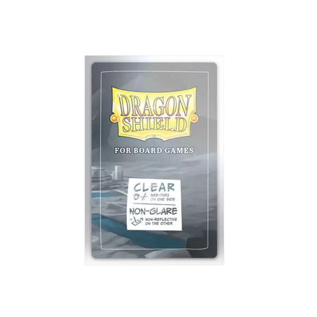 Dragon Shield Clear Nonglare European Standard Board Game Sleeves Supplies Arcane Tinmen