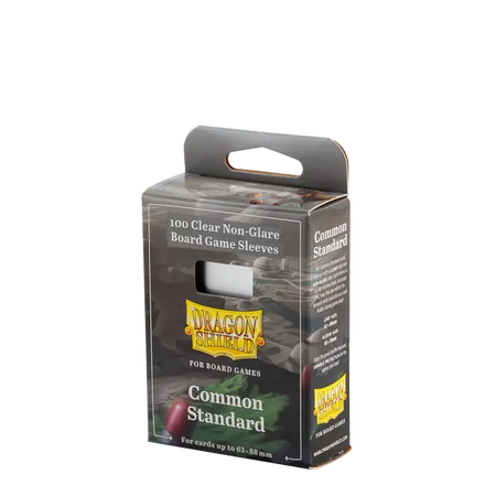 Dragon Shield Clear Nonglare Common Standard Board Game Sleeves Supplies Arcane Tinmen