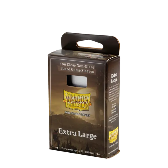 Dragon Shield Clear Nonglare Extra Large Board Game Sleeves Supplies Arcane Tinmen