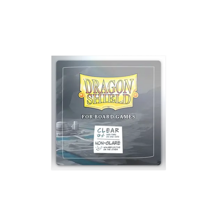 Dragon Shield Clear Nonglare Square Board Game Sleeves Supplies Arcane Tinmen
