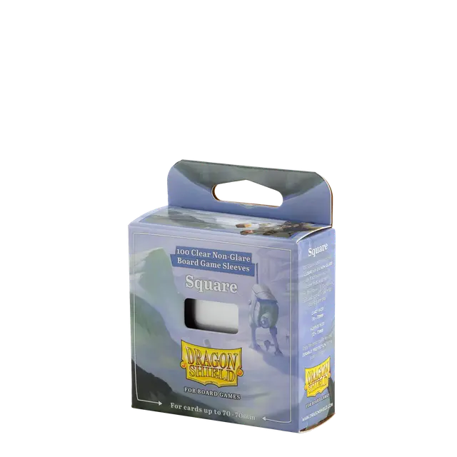 Dragon Shield Clear Nonglare Square Board Game Sleeves Supplies Arcane Tinmen