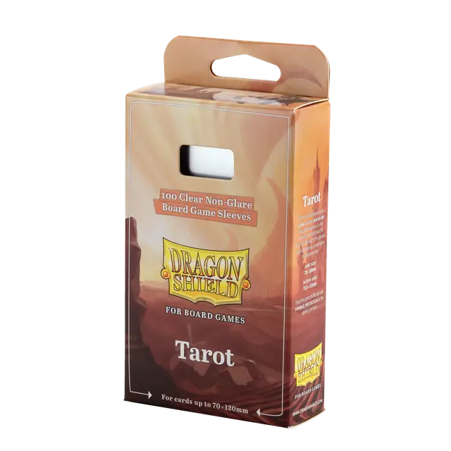 Dragon Shield Clear Nonglare Tarot Board Game Sleeves Supplies Arcane Tinmen