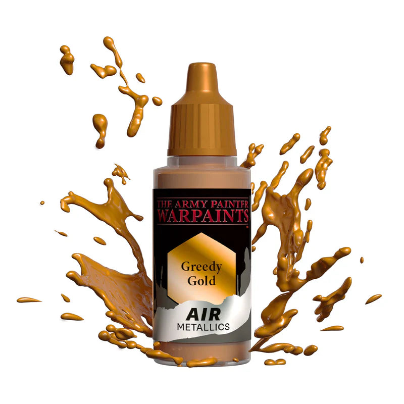Warpaint AIR Metallic Greedy Gold Paints Army Painter   