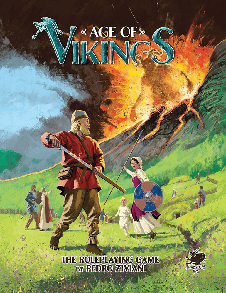 Age of Vikings Core Rulebook Role Playing Games Chaosium