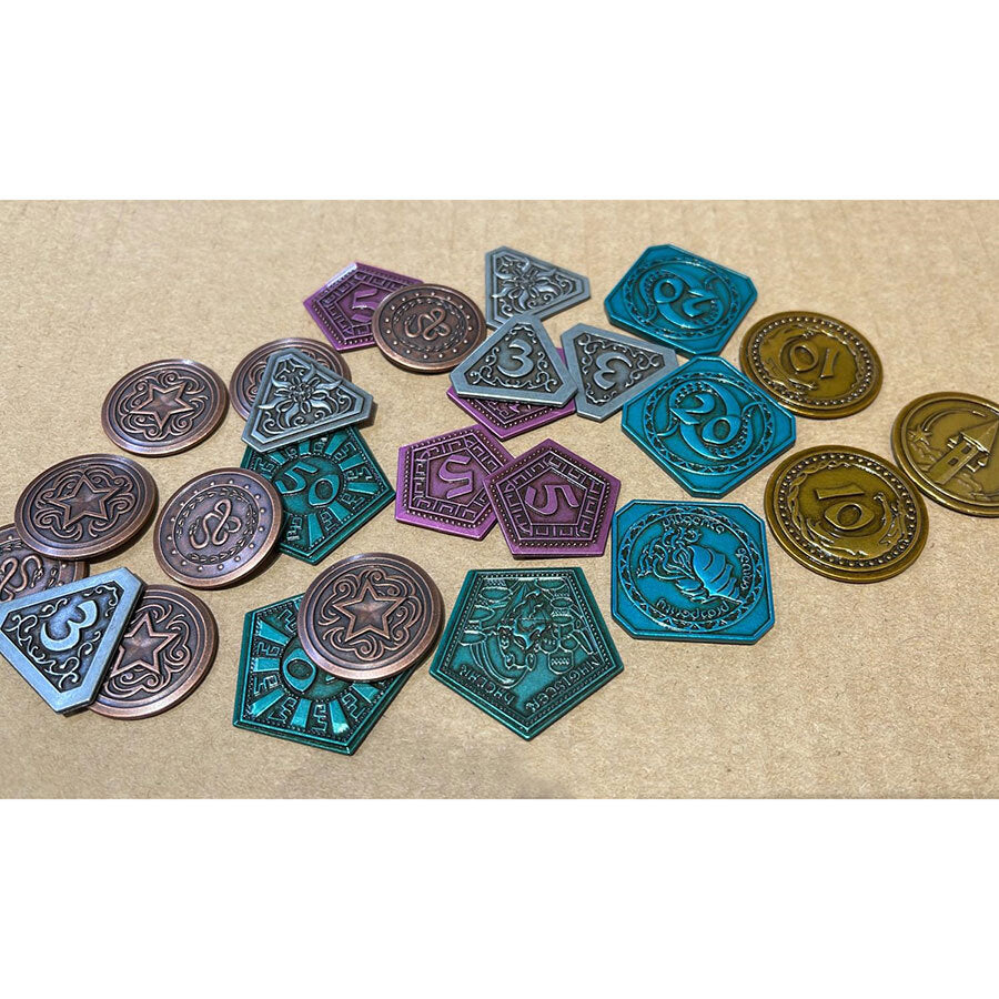 Agemonia Metal Coins Board Games Lautapelit   