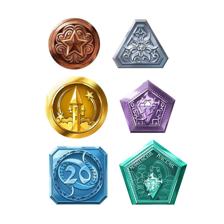 Agemonia Metal Coins Board Games Lautapelit   