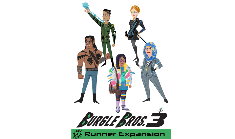 Burgle Bros 3: Runners Expansion Board Games Fowers Games Burgle Bros 3: Runners EXP