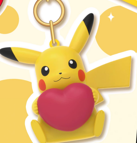 Pokemon Keychain Toys LuminaToyz Pikachu PVC & Metal
