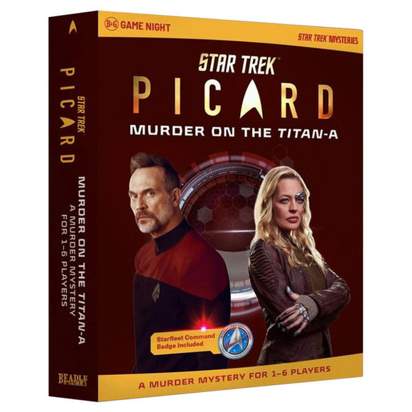 Star Trek Picard: Murder on the Titan-A Role Playing Games Beadle & Grimm's Murder on Titan-A