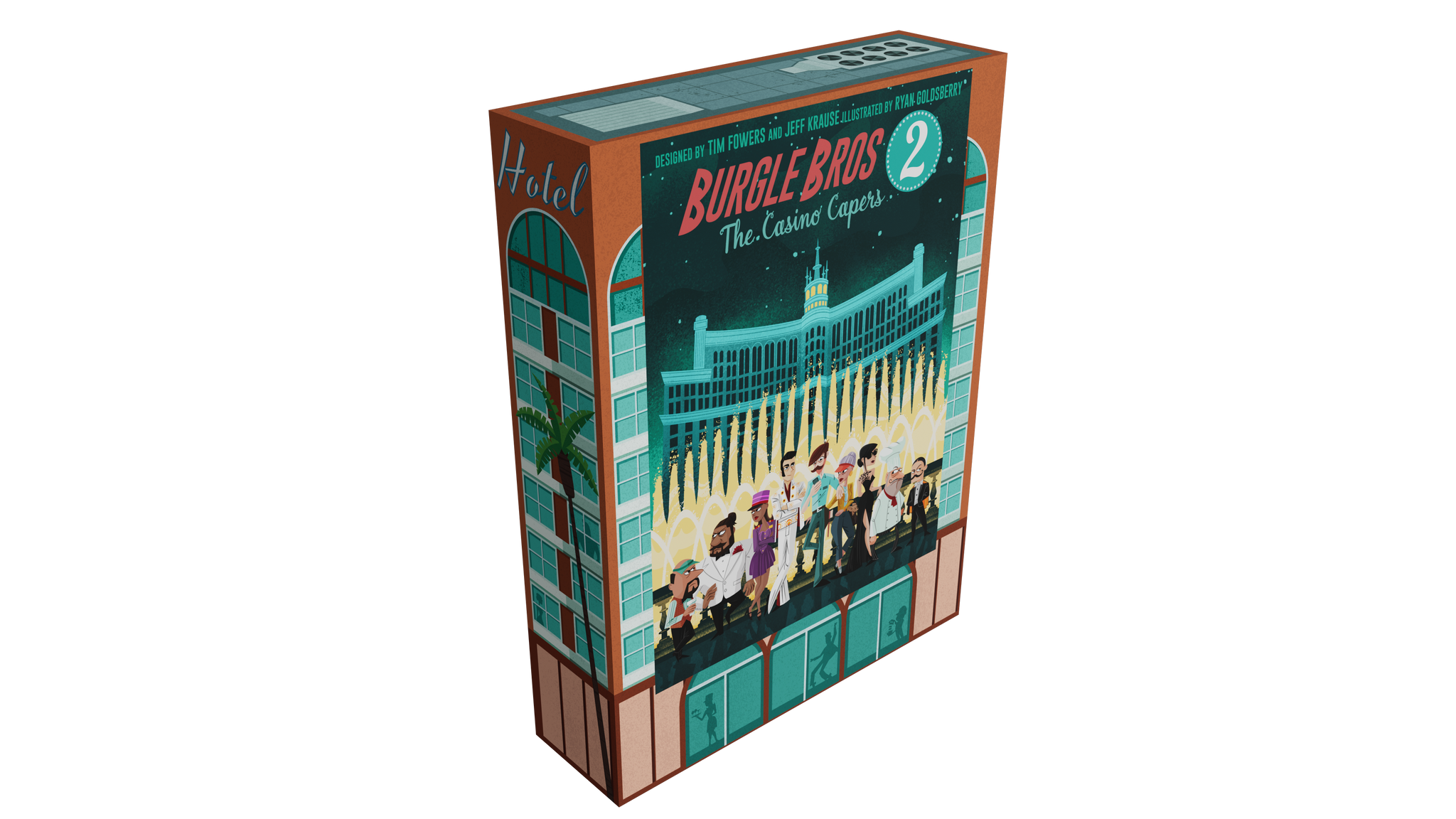 Burgle Bros 2: The Casino Capers Board Games Fowers Games Burgle Bros 2