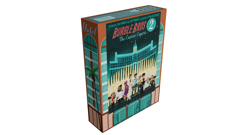 Burgle Bros 2: The Casino Capers Board Games Fowers Games Burgle Bros 2