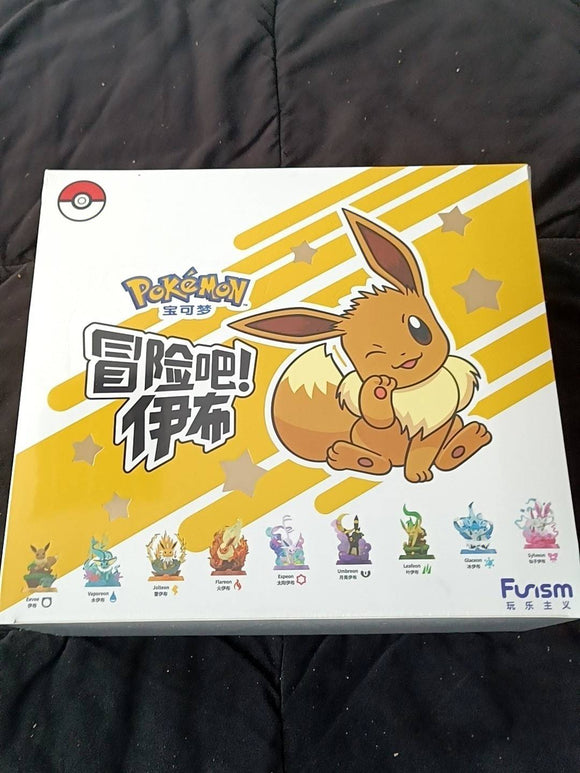 Funism Pokemon Eevee Adventure Series Mystery Box Toys Funism Eevee Adventure Box