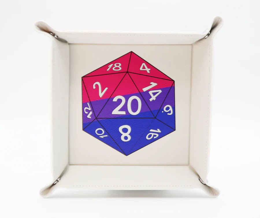 Pride D20 Snap Tray (8 Options) Supplies Foam Brain Games FBG D20 Bisex ST