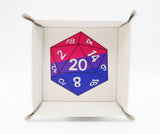 Pride D20 Snap Tray (8 Options) Supplies Foam Brain Games FBG D20 Bisex ST