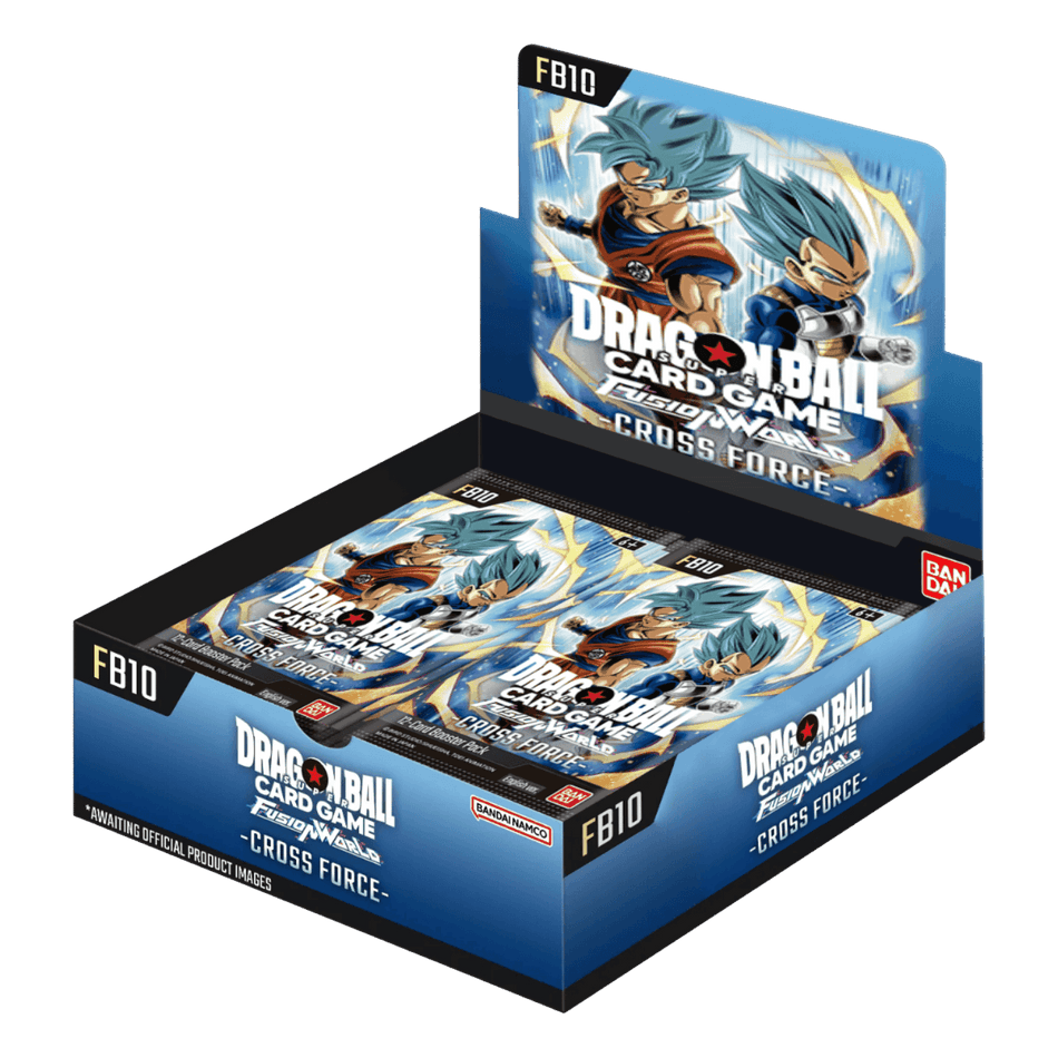 Dragon Ball Super [FB10] Fusion World - Cross Force Trading Card Games Bandai DBS FB10 Cross Force BOX