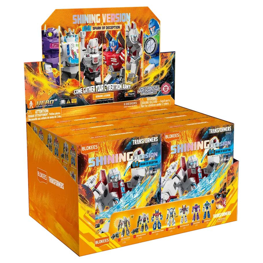Blokees: Transformers: Shining Version: Wave 4 Spark of Deception PDQ Toys Blokees BLK: Tran SV W4 Spark of Dec.