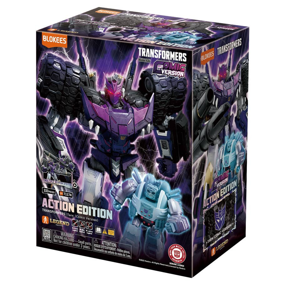 Blokees: Transformers: Action Edition: 05 Comic Version: Tarn Toys Blokees BLK: Tarn AE: 05 Comic Version: Tarn