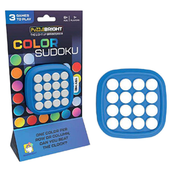 Puzzle Bright Mini: Color Sudoku Board Games Adams Media
