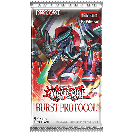 Yu-Gi-Oh! Burst Protocol (2 Options) Trading Card Games Konami YGO Burst Protocol Booster