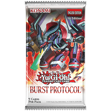 Yu-Gi-Oh! Burst Protocol (2 Options) Trading Card Games Konami YGO Burst Protocol Booster