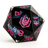 Captured Magic Hand Sanded Sharp Edge Resin - Vintage Handbag Dice Hymgho